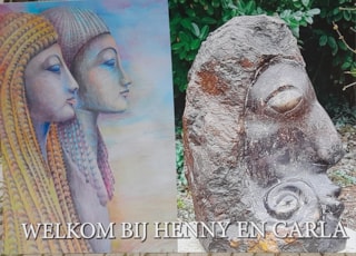 Foto gastexpositie Henny Kagie en Carla Grandiek Zijper Museum