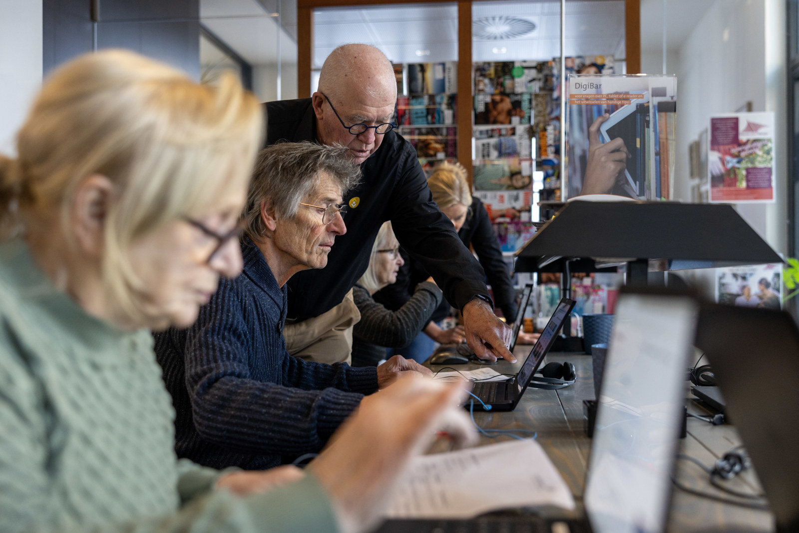 Klik & Tik cursussen in de bieb 